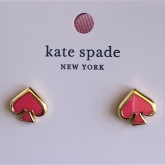 New Kate Spade everyday spade enamel studs - Picture 9 of 10